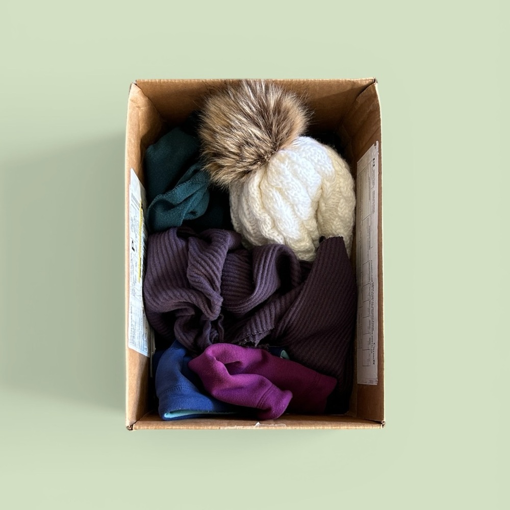 Cozy Knit Beanie with Faux Fur Pom